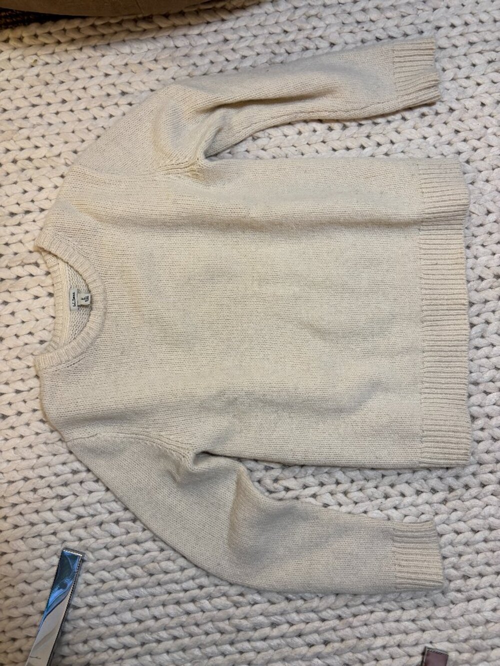 LLBean 100% Lambswool Sweater